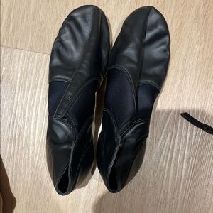 Black Leather jazz shoes